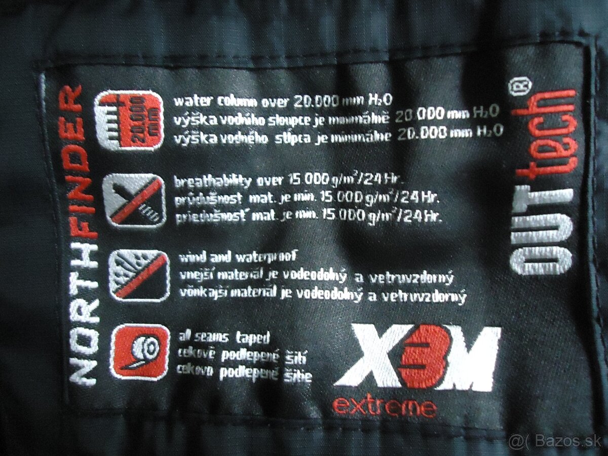 North Finder pánska outdoor bunda, vel. M - 4