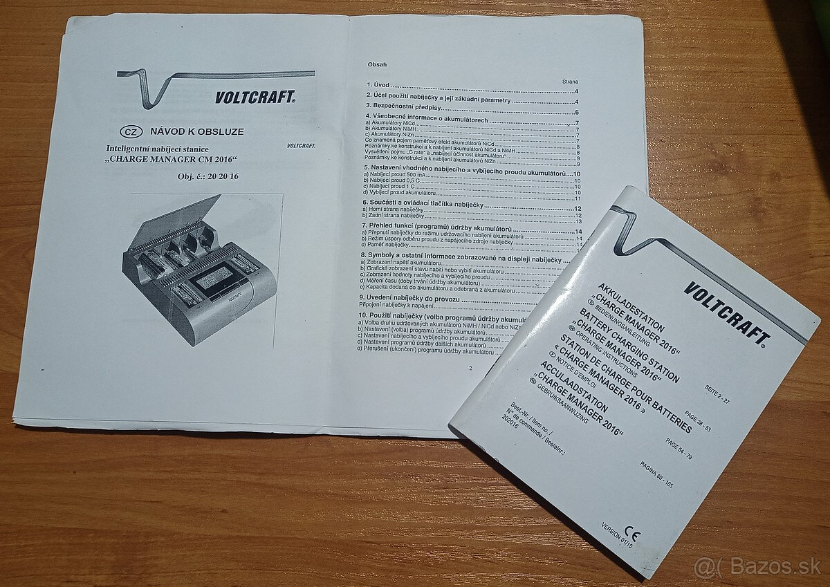 Profesionálna nabíjačka Voltcraft CM2013 - 4