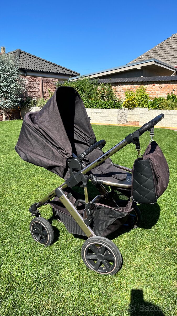 Kočík ABC Design Salsa 4 Air Rose Gold – Diamond Edition - 4