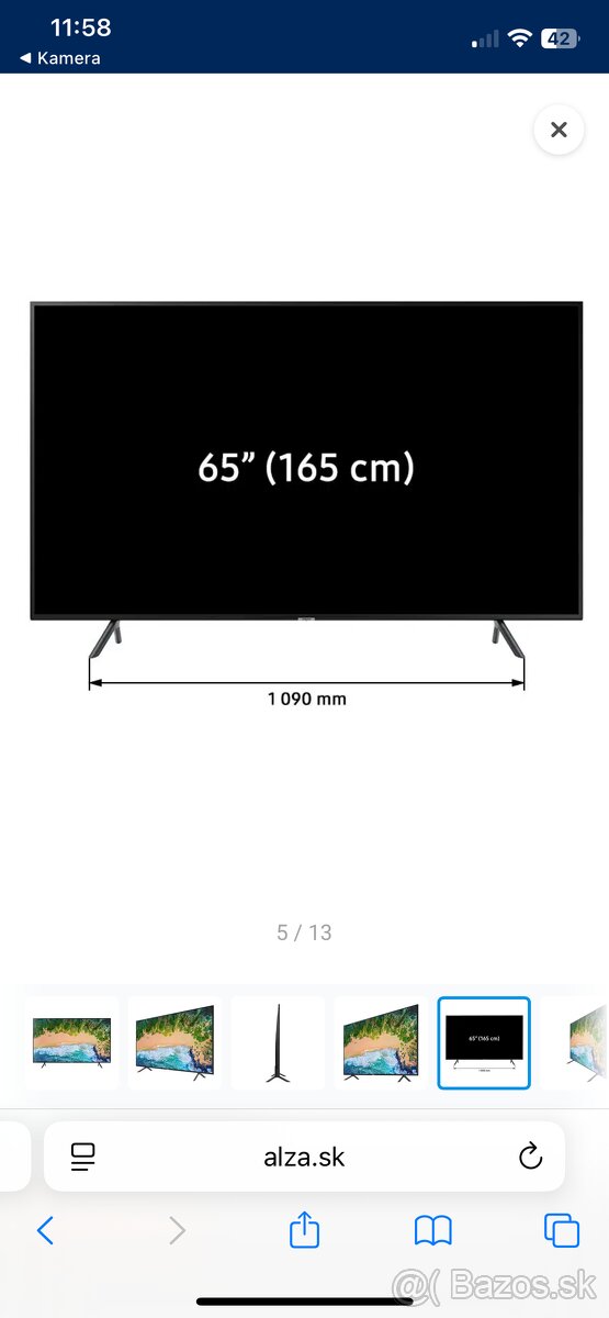 Veľký 65” led tv Samsung - 4