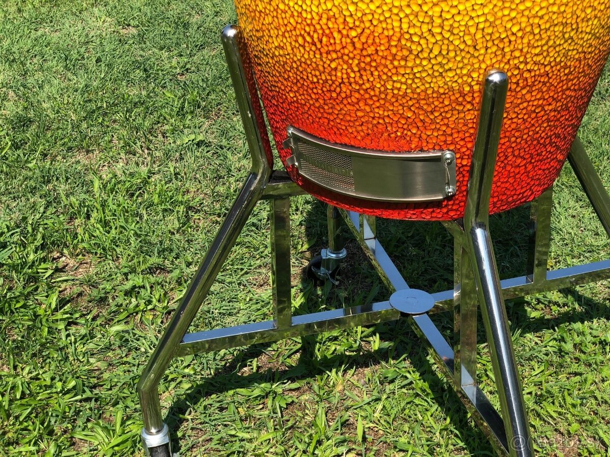 NOVÝ - Keramický grill Mr. Egg - Hammered - 4