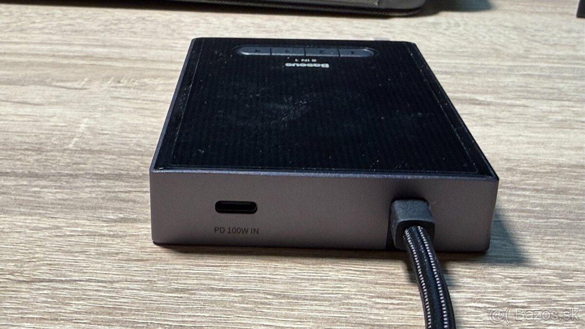 USB-C Hub Baseus Pioneer Joy 8in1 - HDMI, DisplayPort, VGA - 4