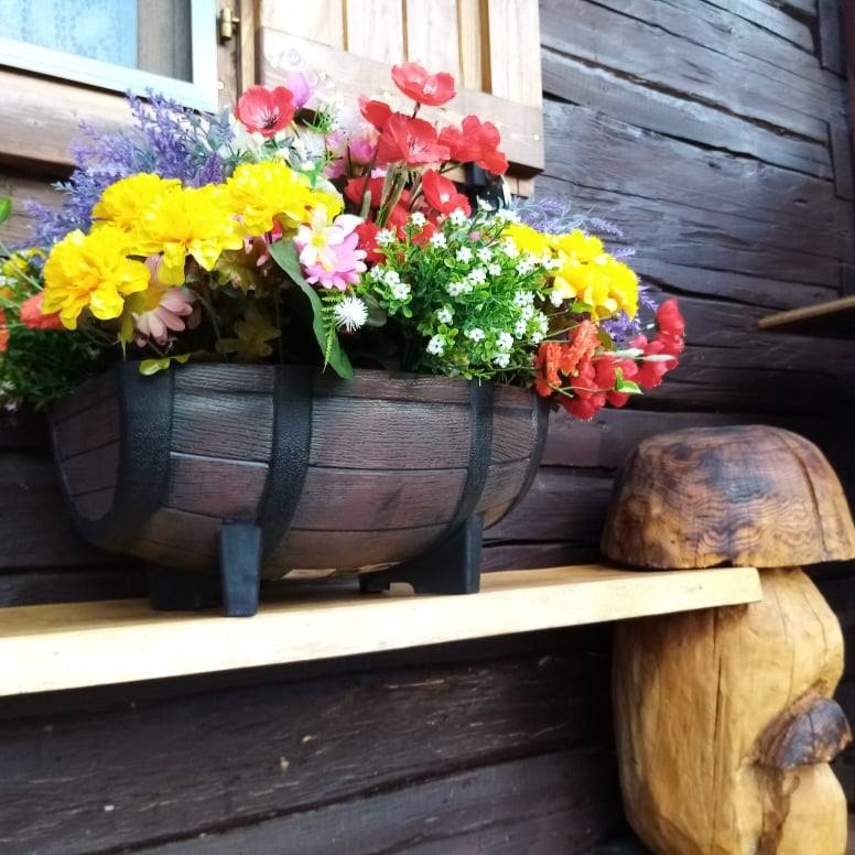 Kvetináče súdky - 4