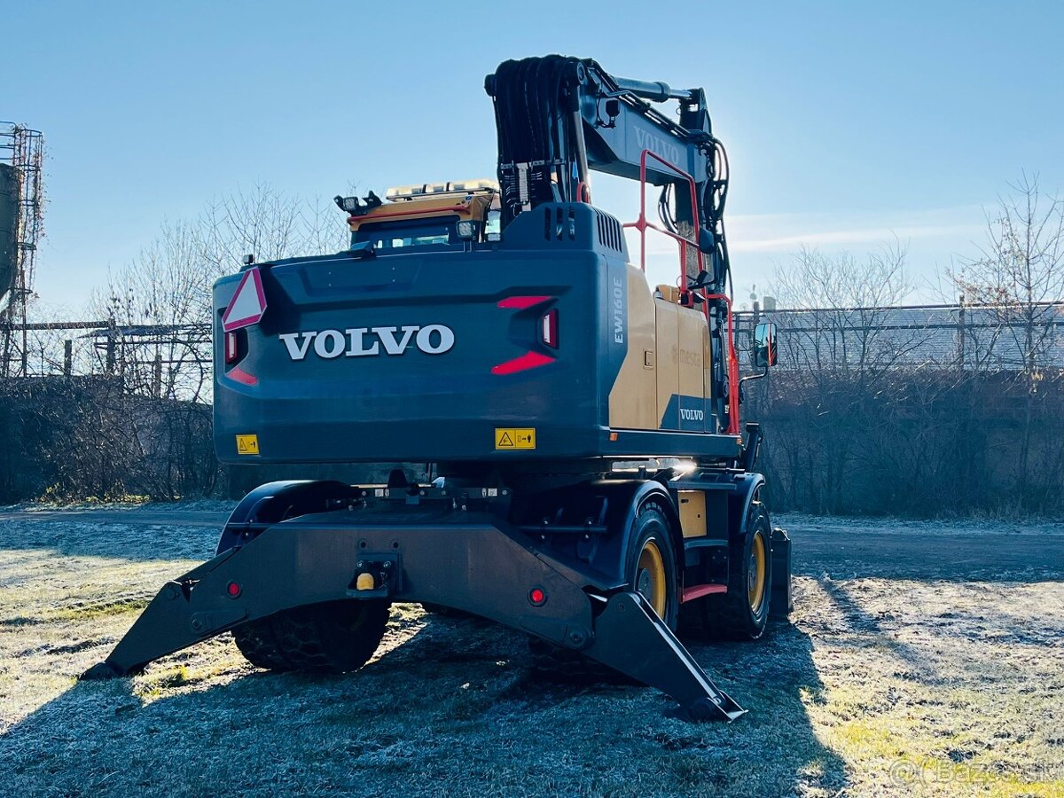 Kolesové rypadlo Volvo EW160E s rotátorem - 4