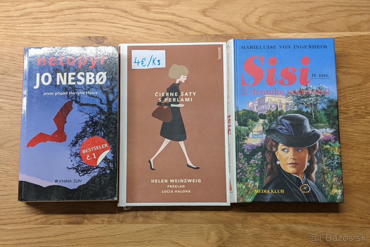 Rôzne knihy 3 €, 4€, 5€, 6€, 8€ - 4