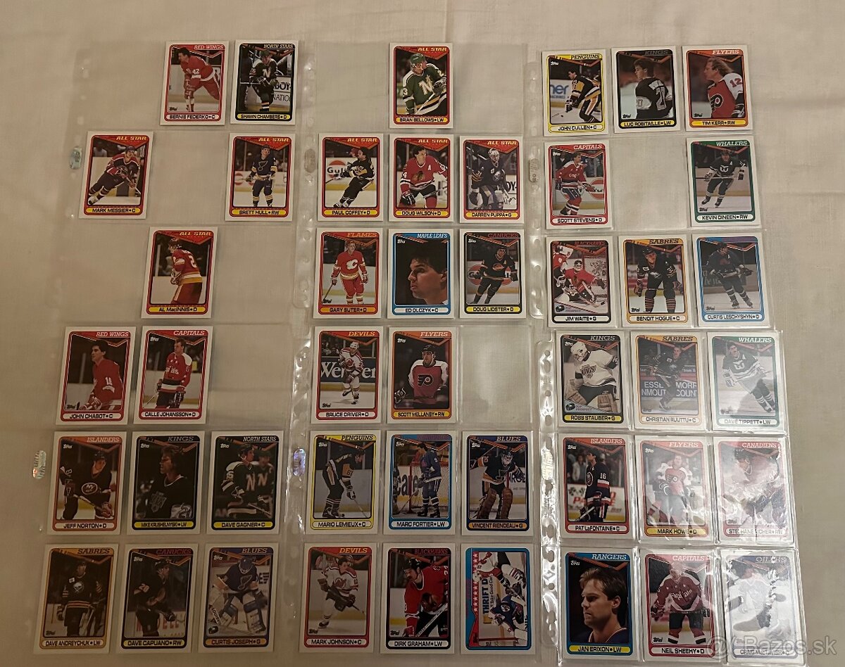 Predám hokejové kartičky Topps 1990-91 - 4