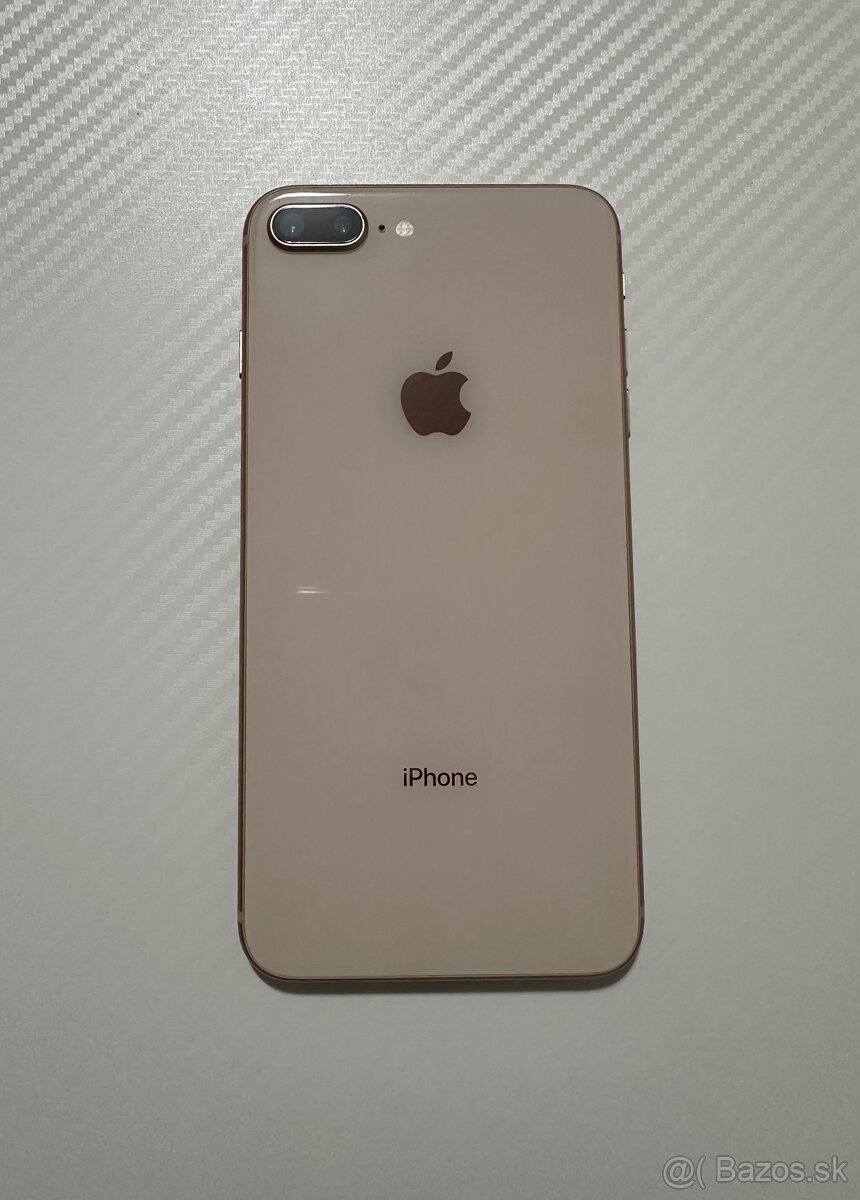 iPhone 8 Plus 64 GB, Zlatý + Obal + Kryt + Držiak do auta - 4