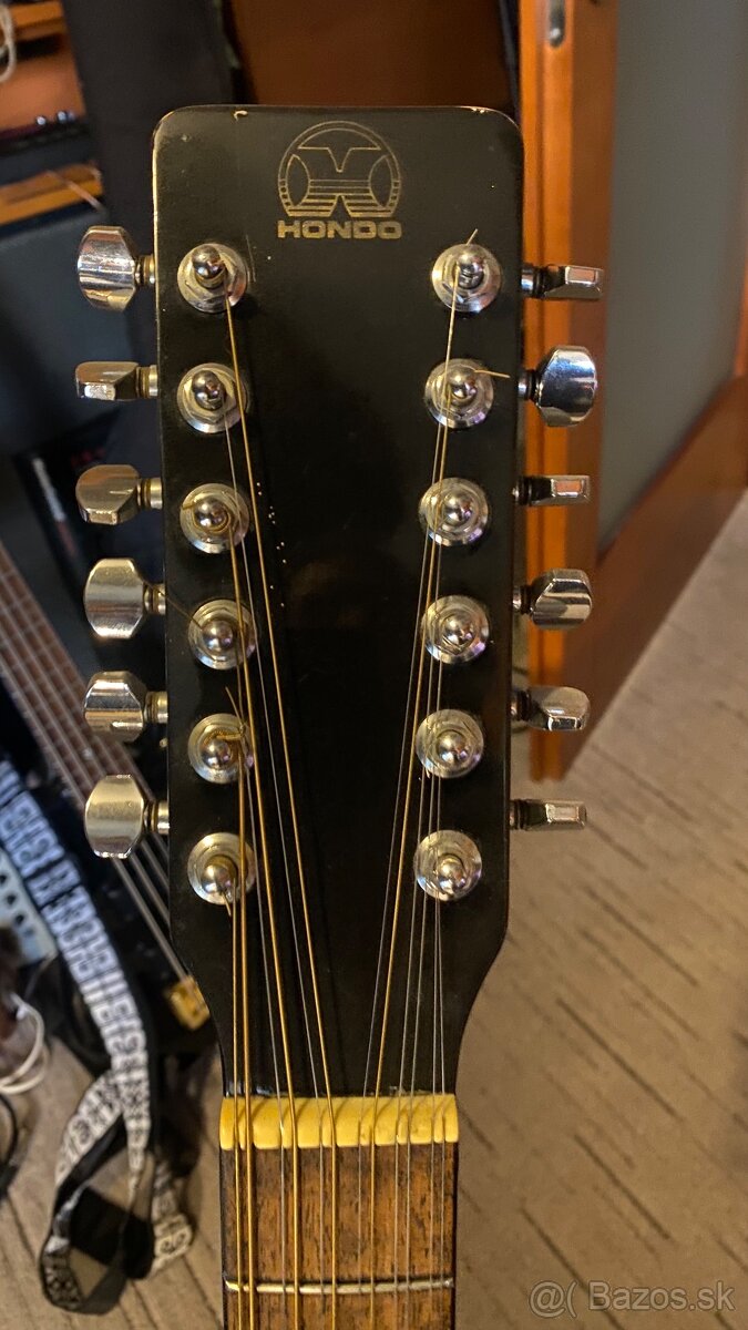 12 strunna akusticka gitara Hondo - 4
