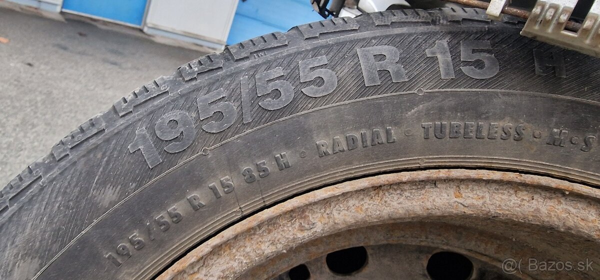 Zimne pneu 195/55 r15 - 4