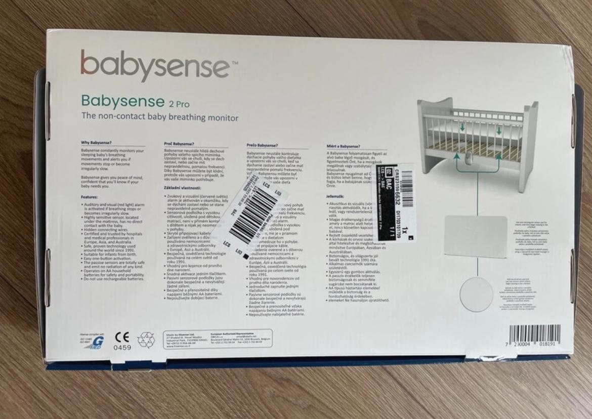 Predám monitor dychu BABYSENSE 2 Pro - 4