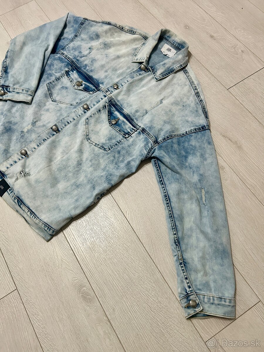 Pánska riflova Bunda Sixth June - 4