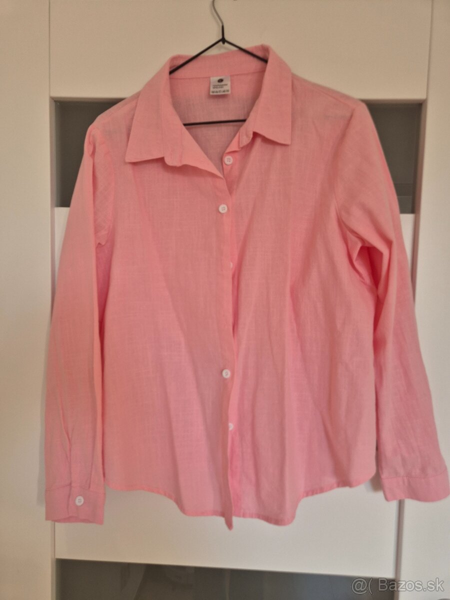 2 ks ružové blúzky - 4