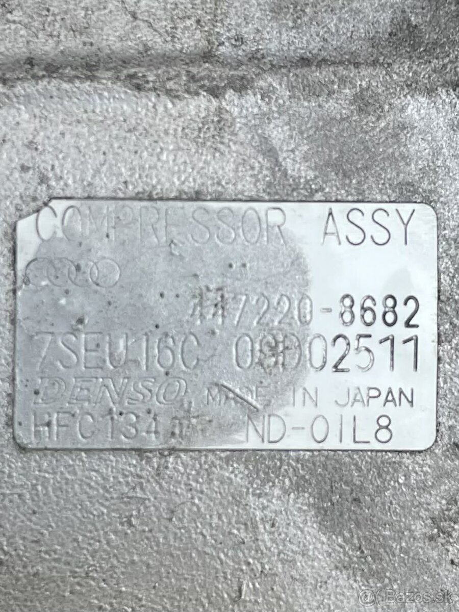 Klima kompresor Denso 7SEU16C – Audi A4 B6 1.9 TDI 96kw - 4