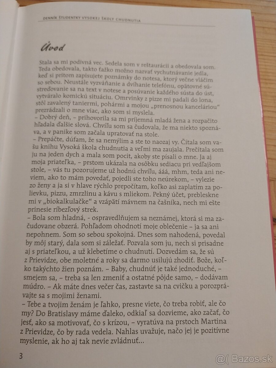 Denník študentky Vysokej školy chudnutia - 4