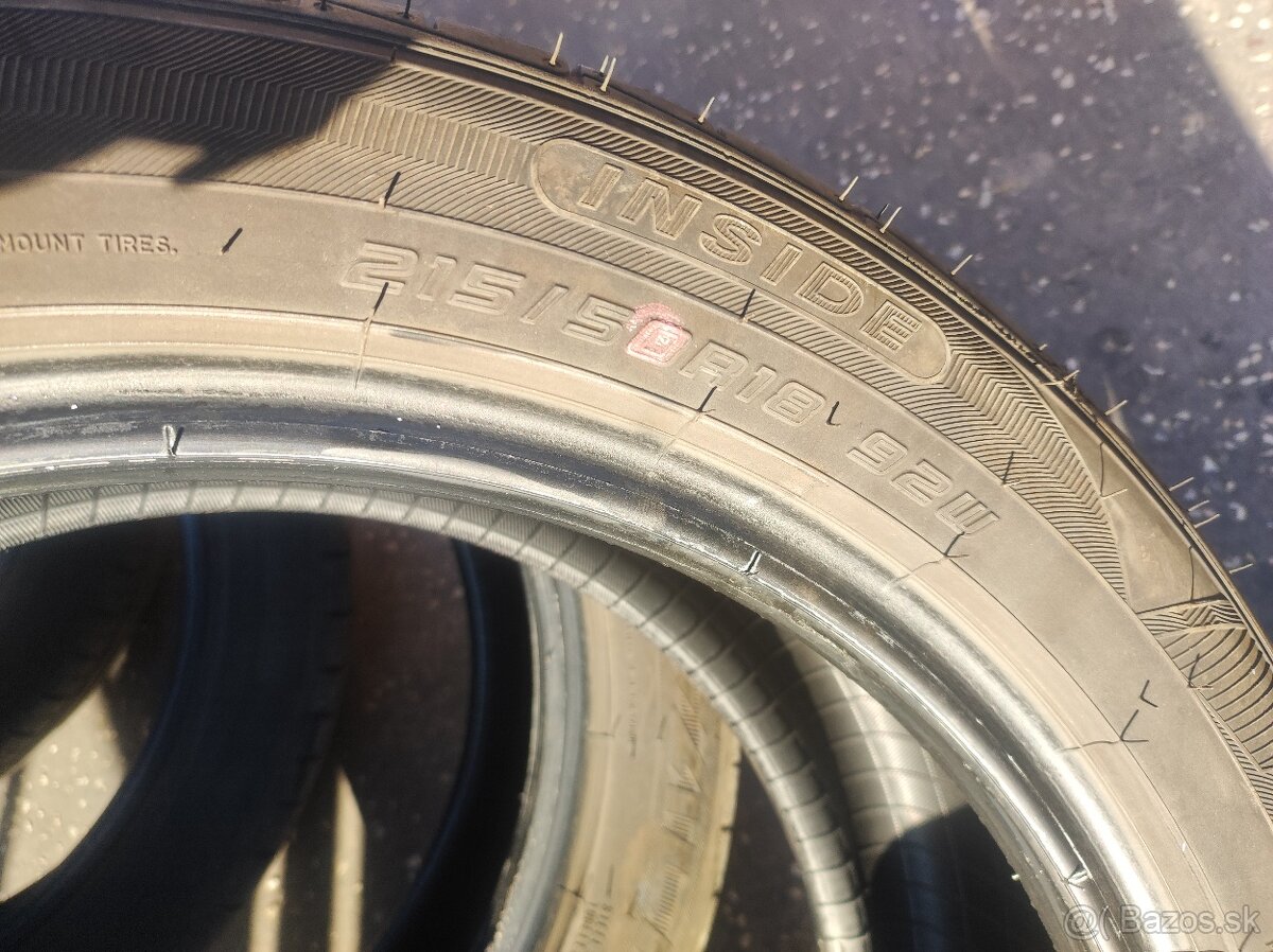 215/50 r18 letne pneumatiky Falken Azenis