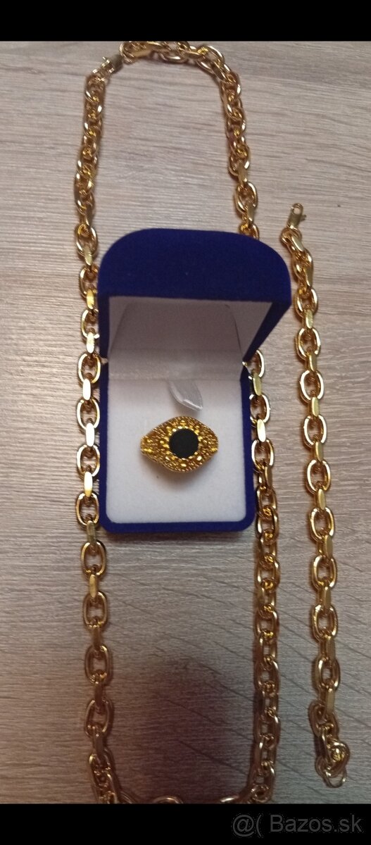 Krásny pozlátený pánsky set..plus darček - 4