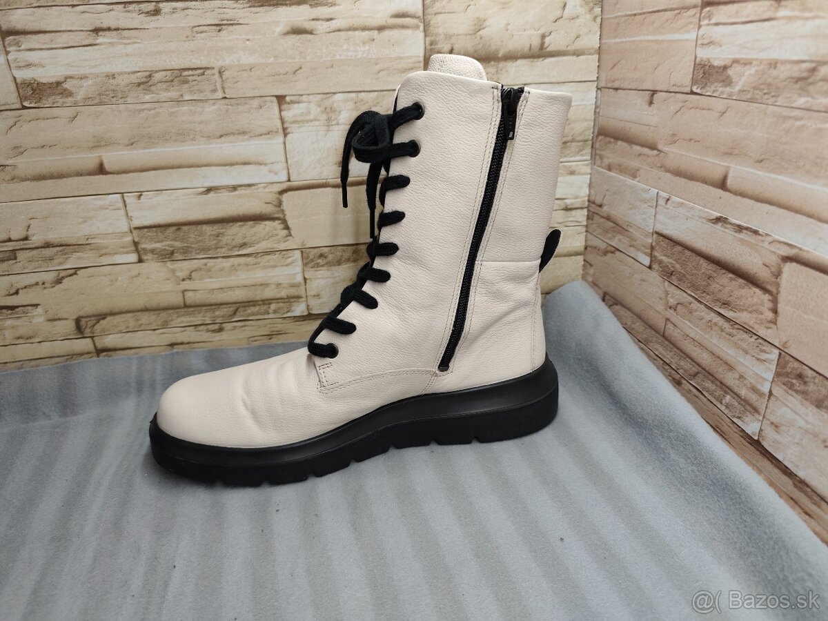 Ecco 41 - dámske celokožené čižmy - 4