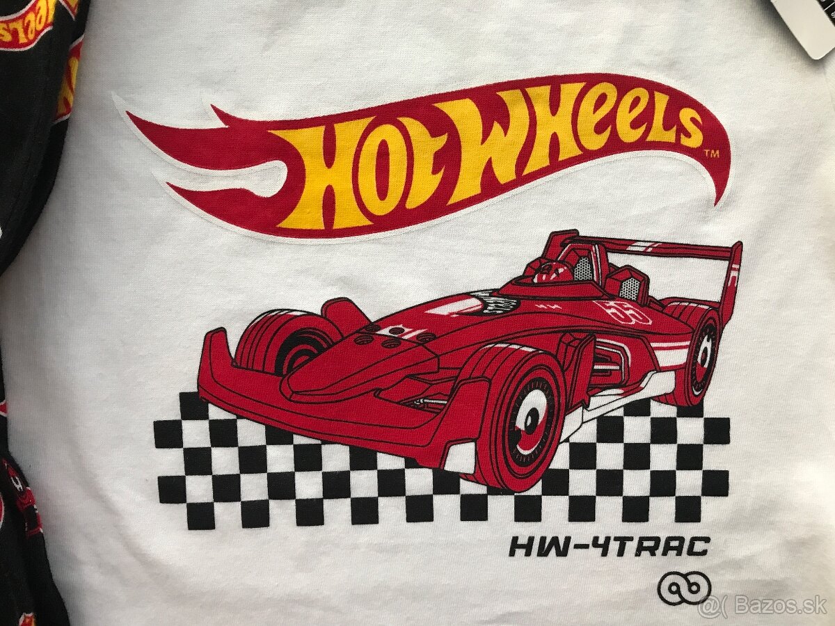 Chlapcenske dvojdielne pyzamo hotwheels - 4
