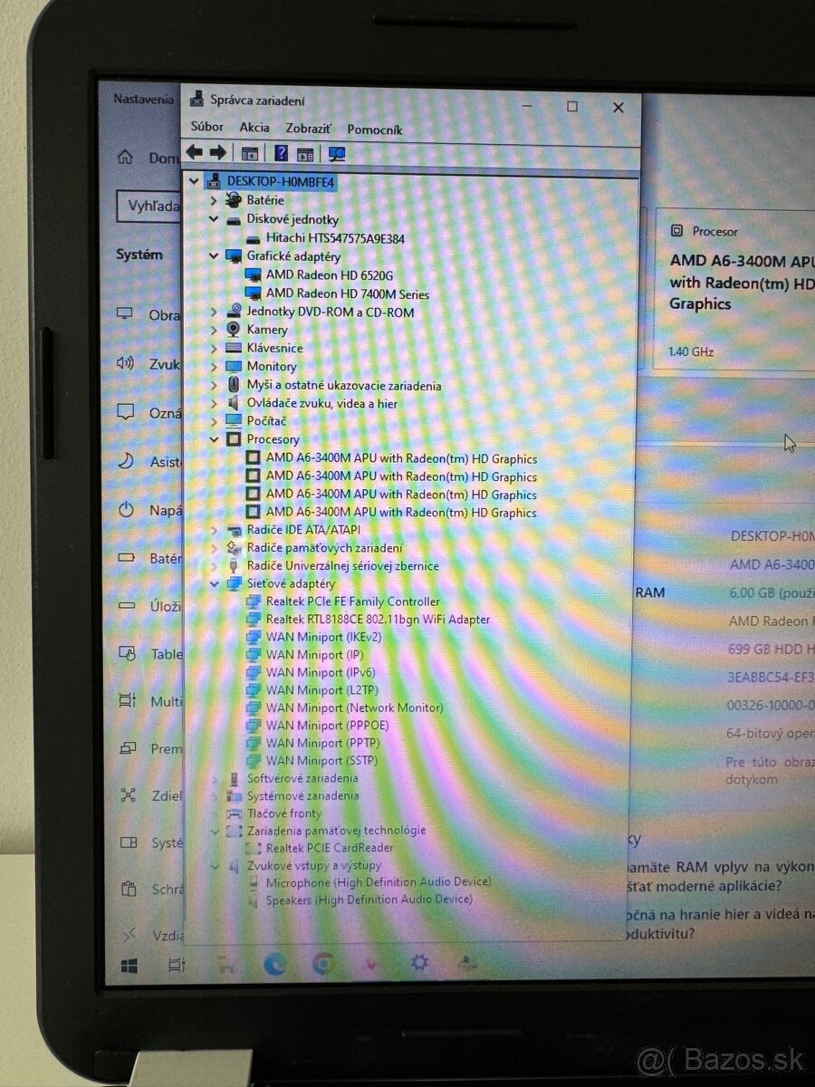 Veľký 17,3” notebook HP Pavilion G7 - 4