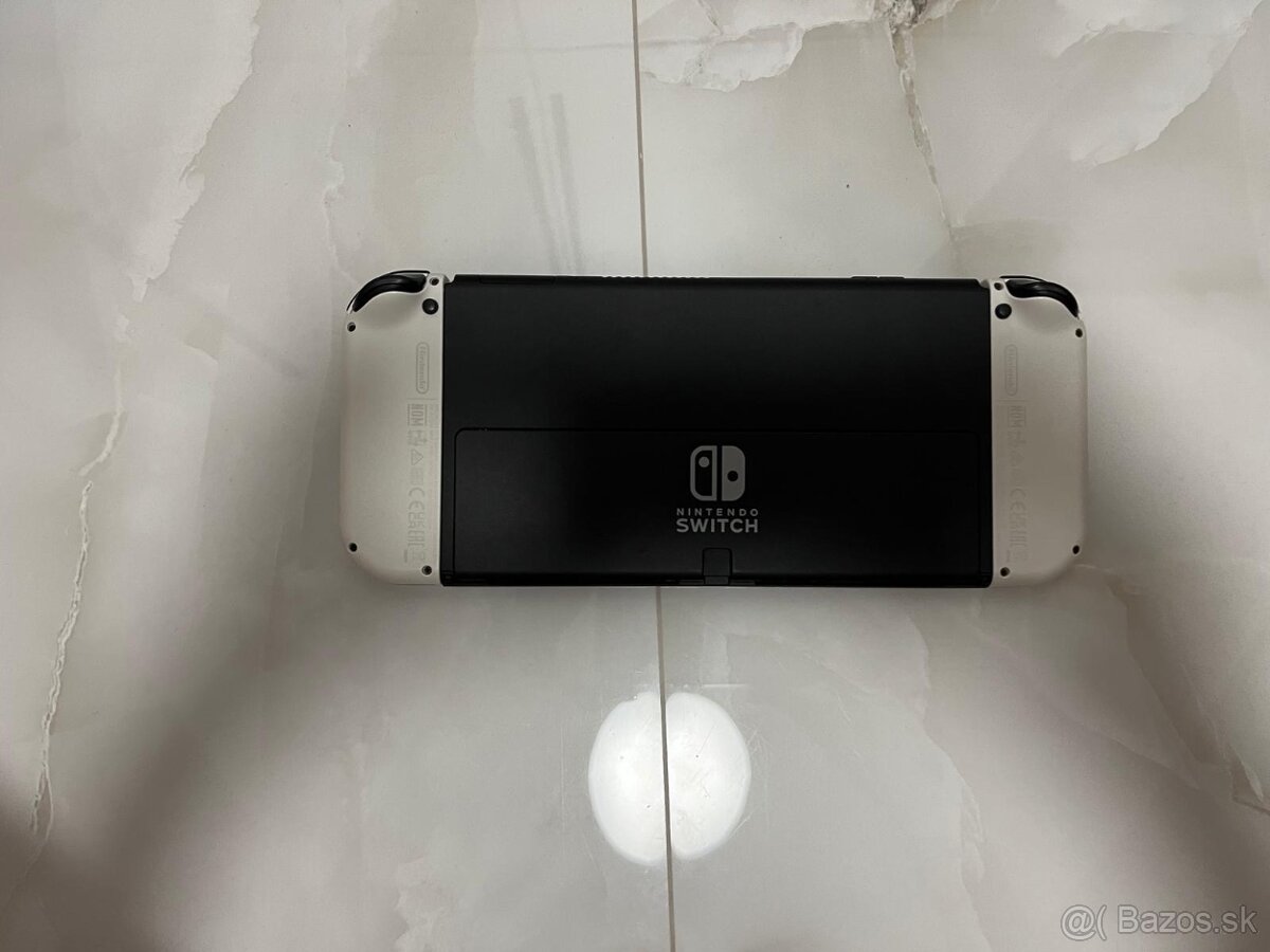 Nintendo switch OLED - biely - 4