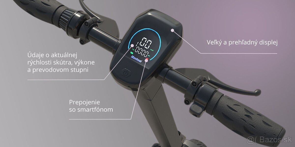 Elektrická kolobežka Mankeel Pioneer - 4