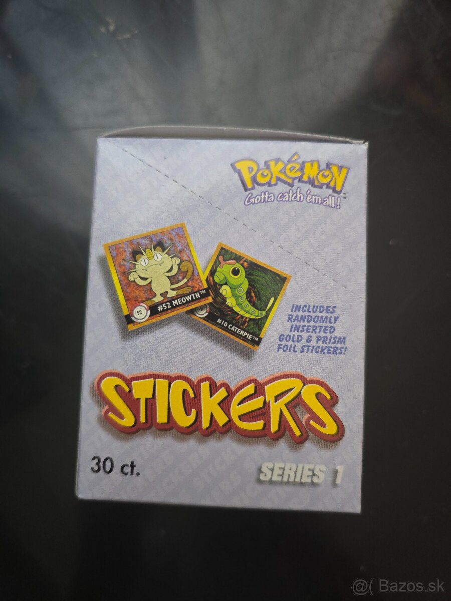 Pokémon artbox sealed nálepky - 4