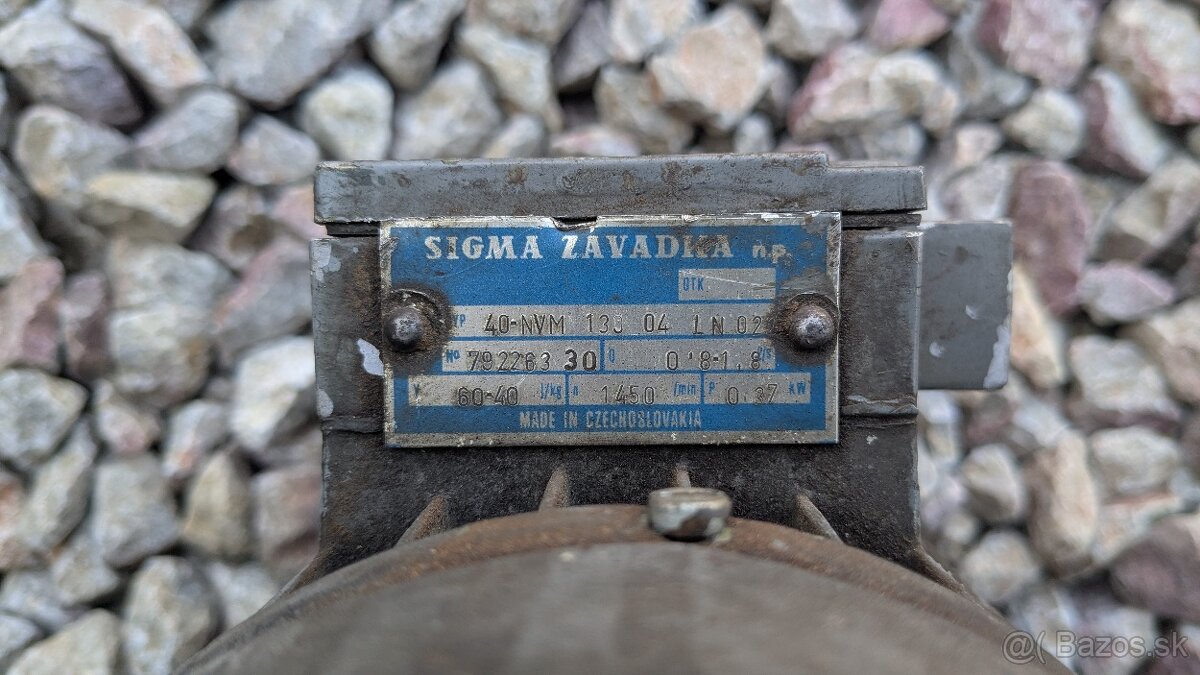 Motor z cerpadla Sigma - 4