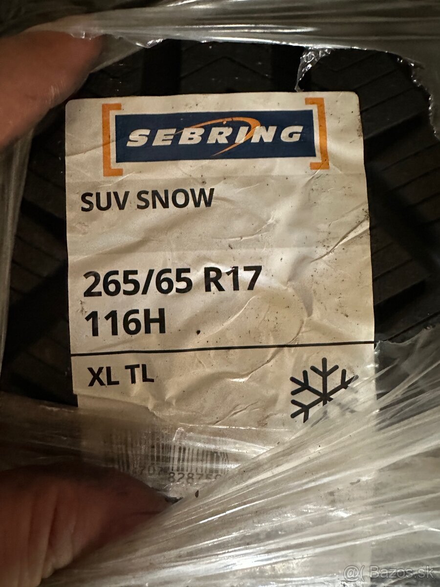 Zimné pneu 265/65r17