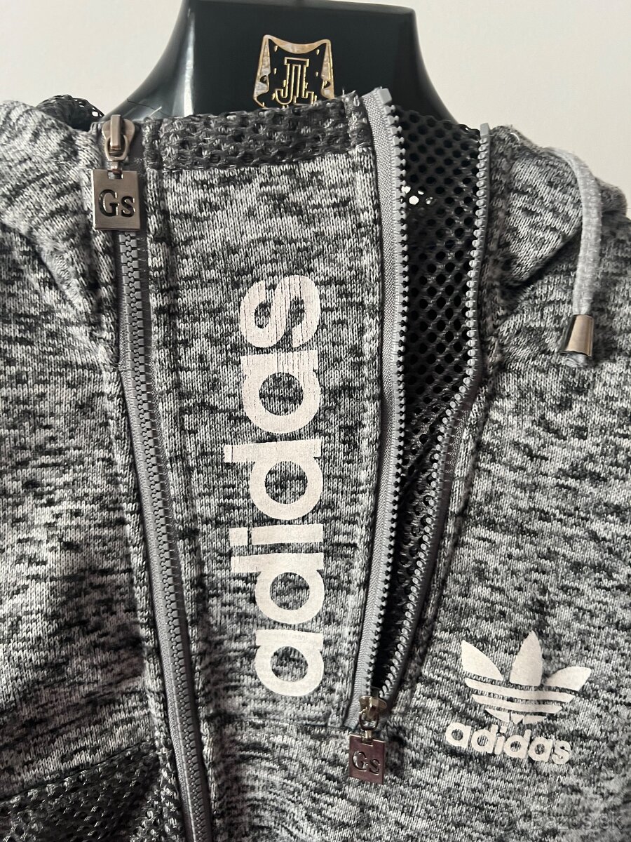 Dámska šedá mikina s kapucňou Go-start - 4