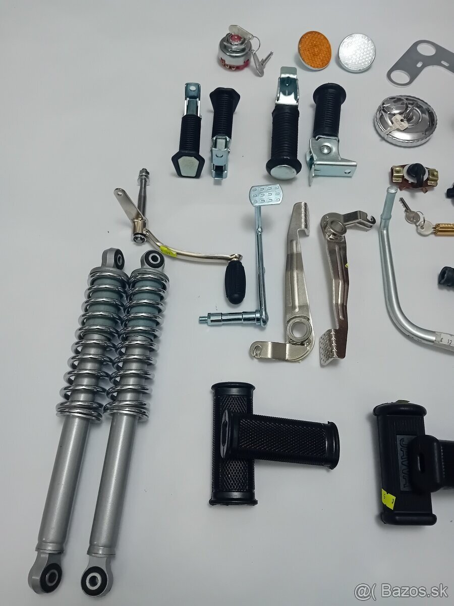 Nožná páka/ Brzdová- JAWA PIONIER 50 , SIMSON, ČZ - 4