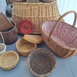 Prútené koše, košíky... - 4