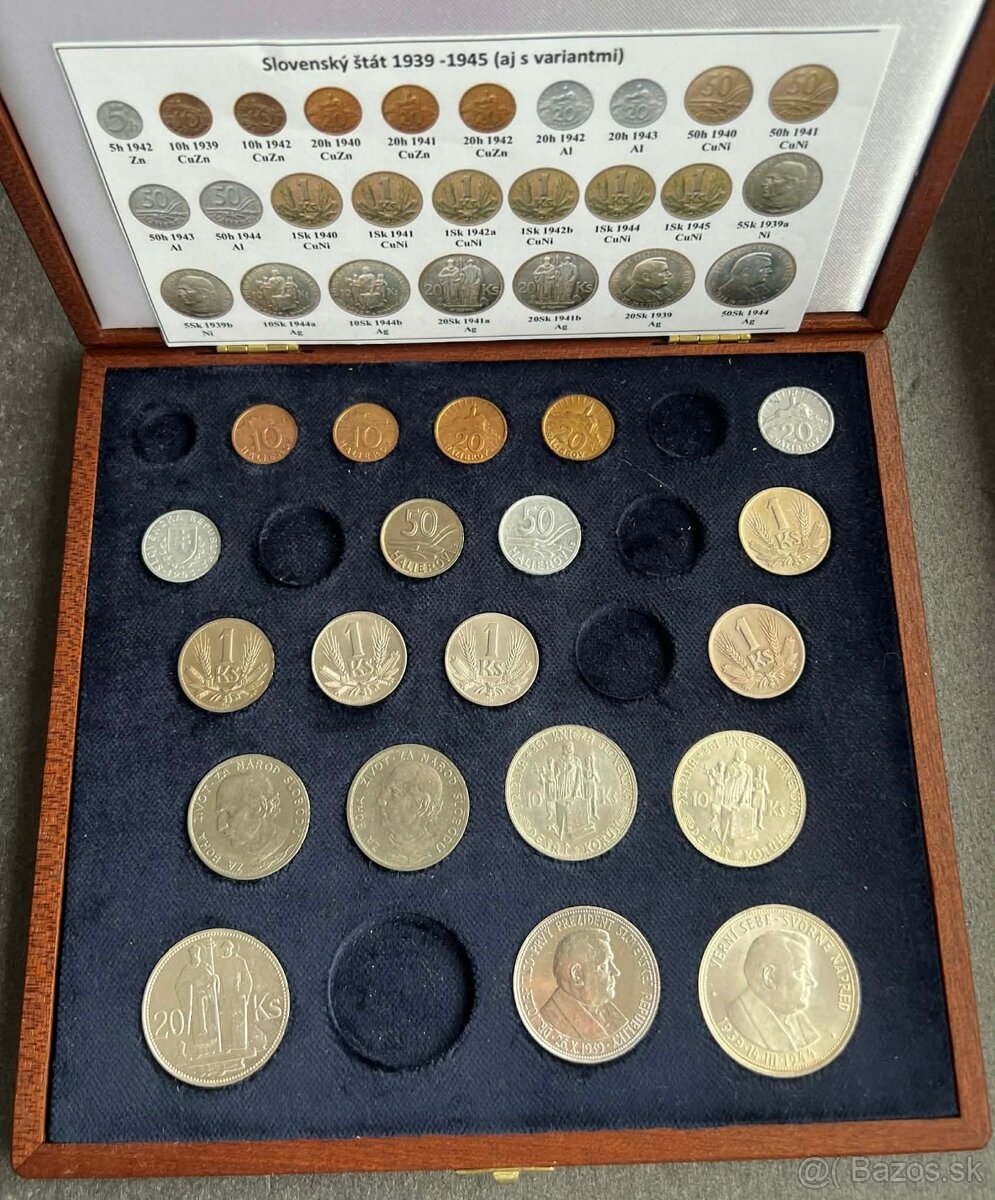 Rôzne mince Slovenský štát - 4