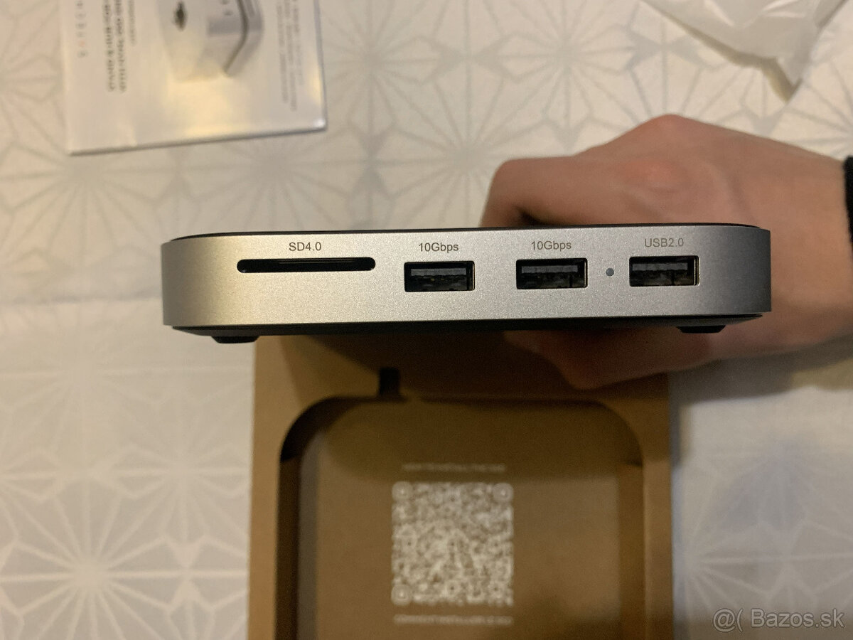 Satechi USB-C Aluminium Stand & Hub pre Mac Mini M4 - 4