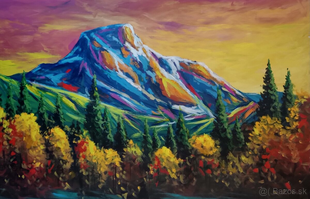 Akrylové obrazy 100x70 - 4