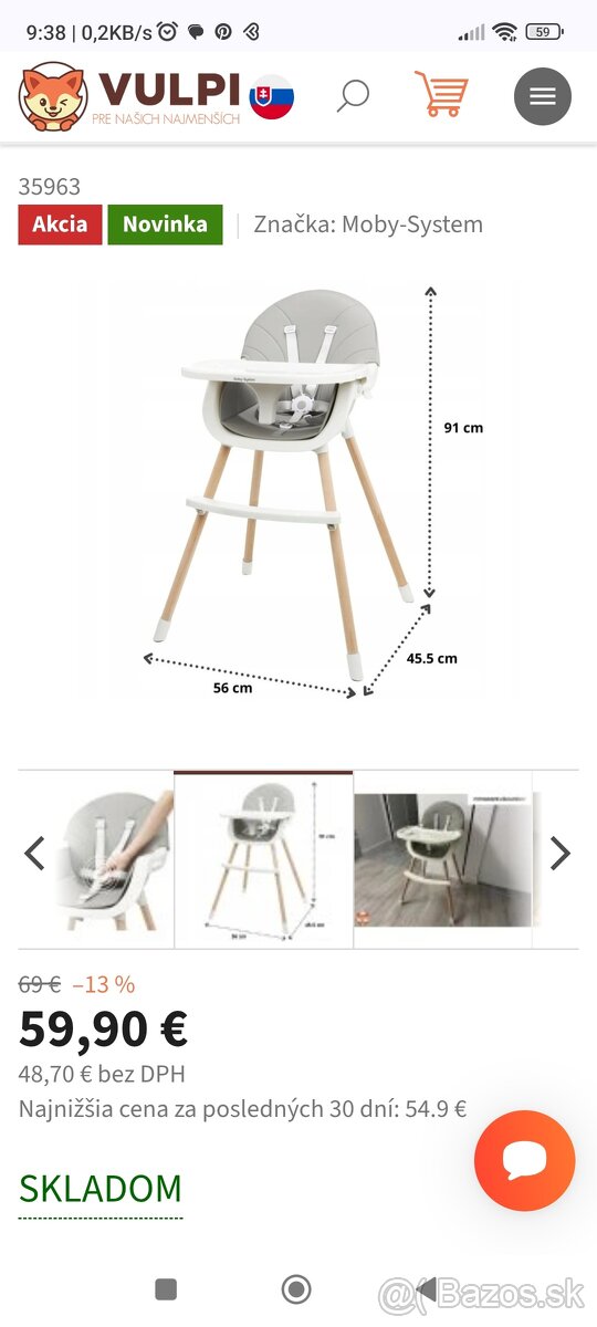 Detská stolička - 4