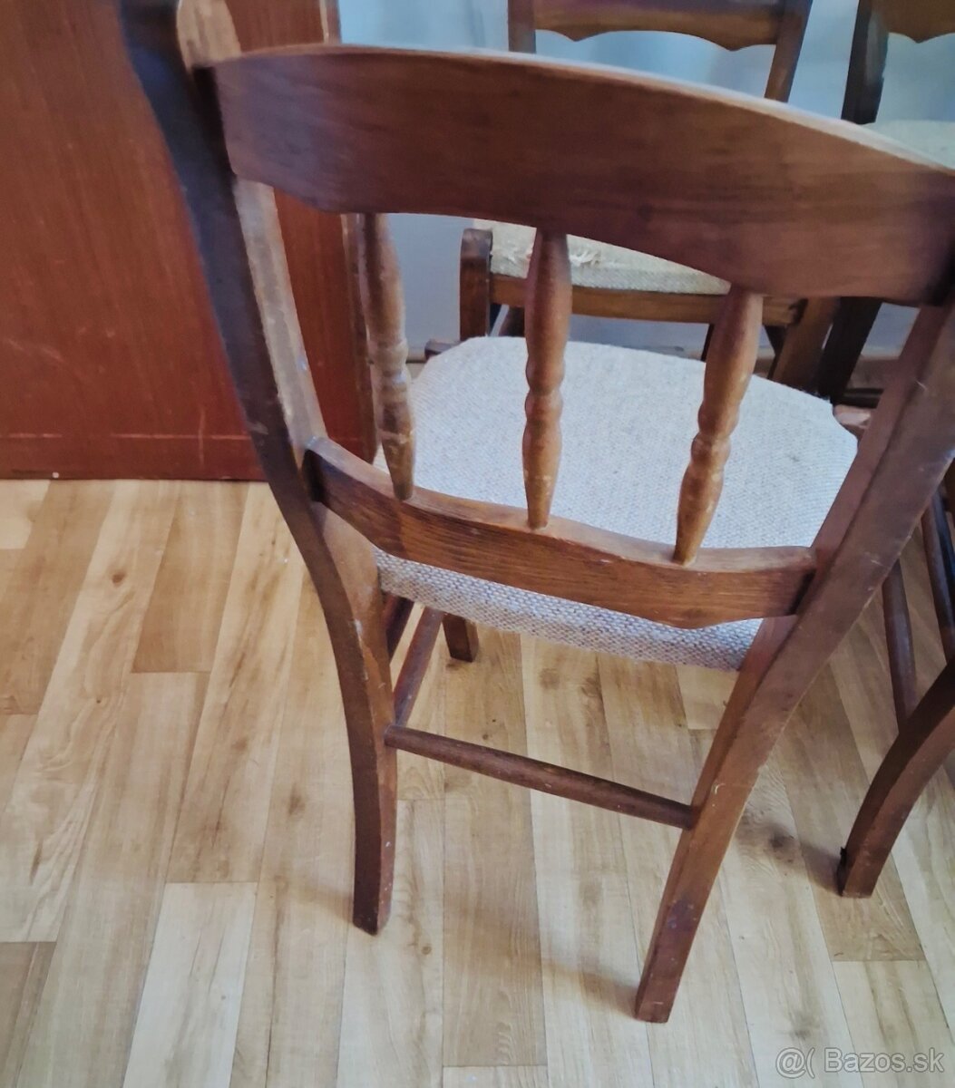 Stoličky z masívneho dreva - 4