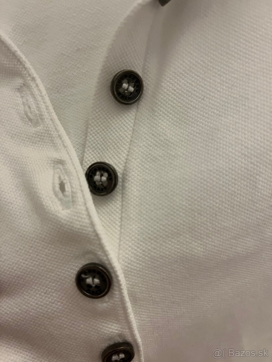 Burberry dámska biela polokošela - 4
