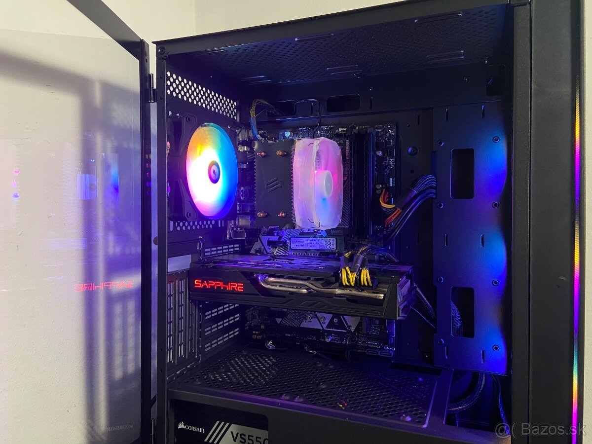 REZERVOVANÉ Herný PC i5 9600 + RX 5700XT 8GB - 4