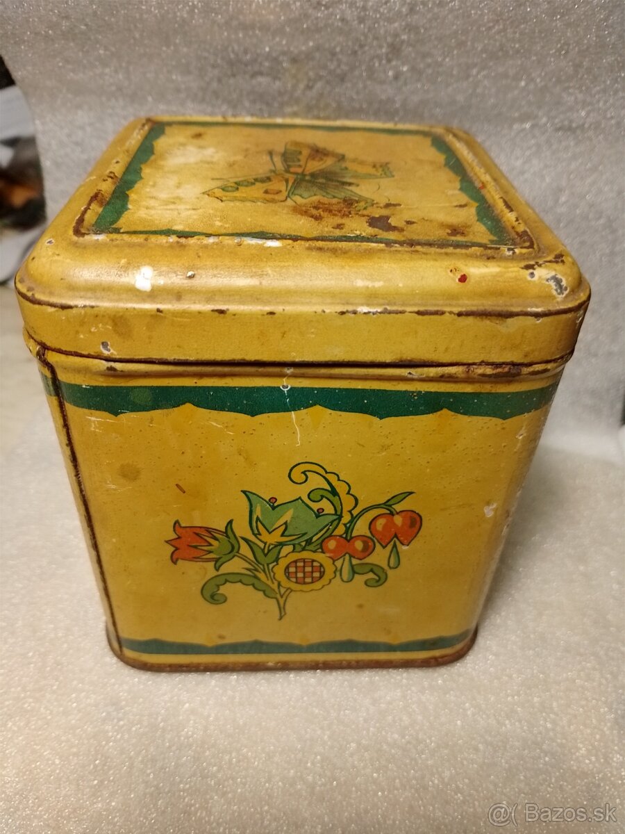 Retro plechové dózy - 4