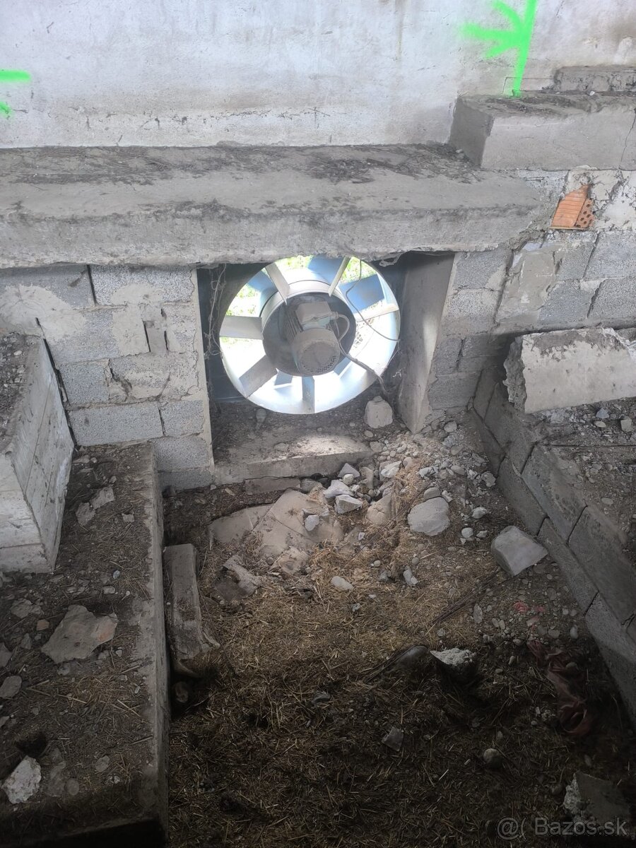 Ventilátor, elektromotor, senník - 4