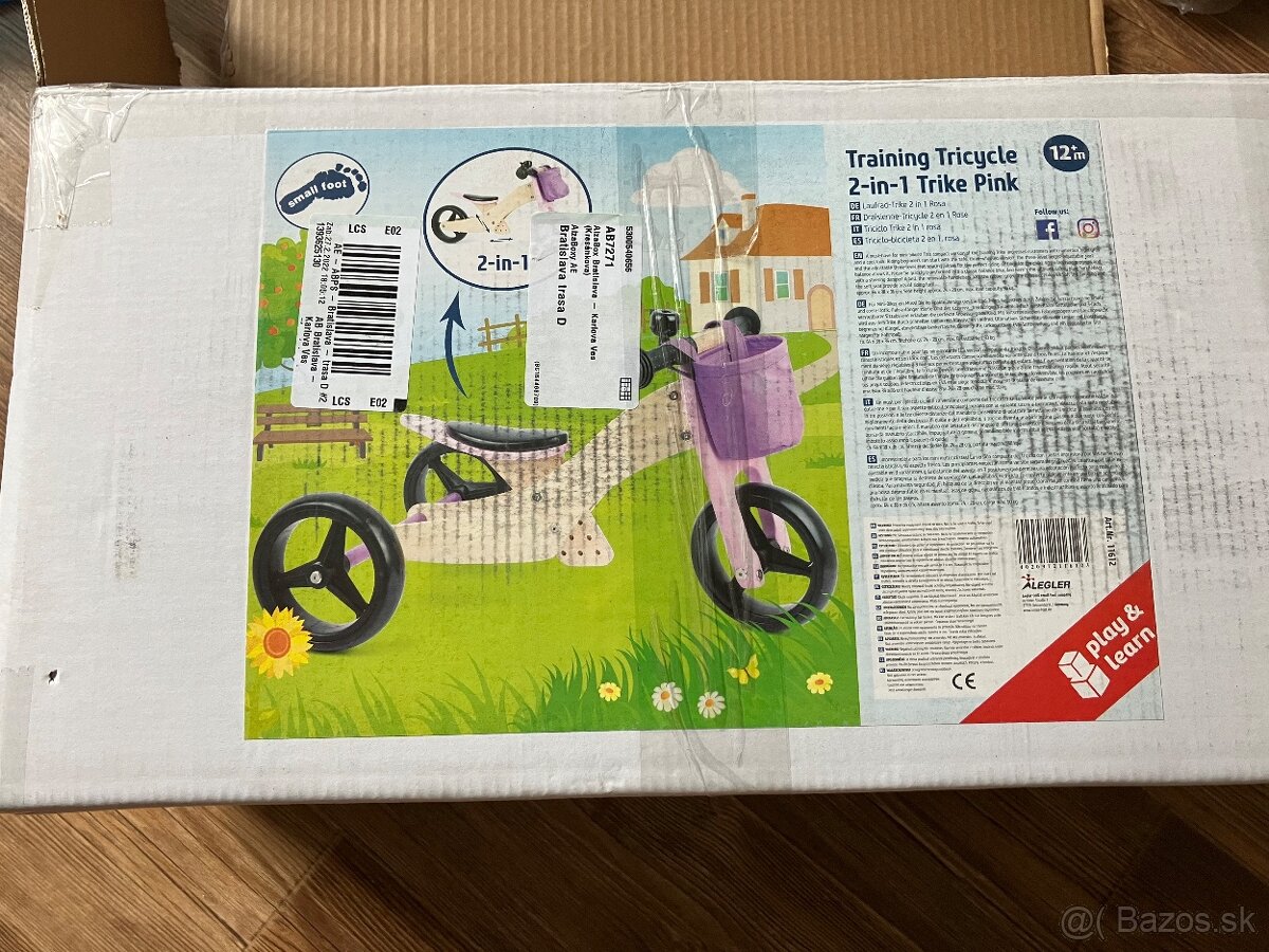 Trojkolka/ odrazadlo 2v1 - 4