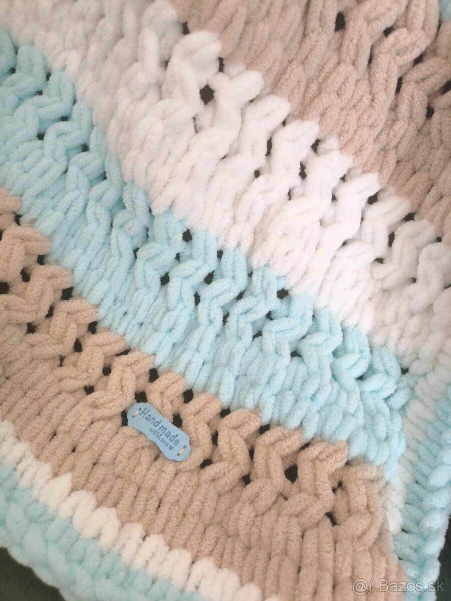 Pásik deka z Alize Puffy fine - 4