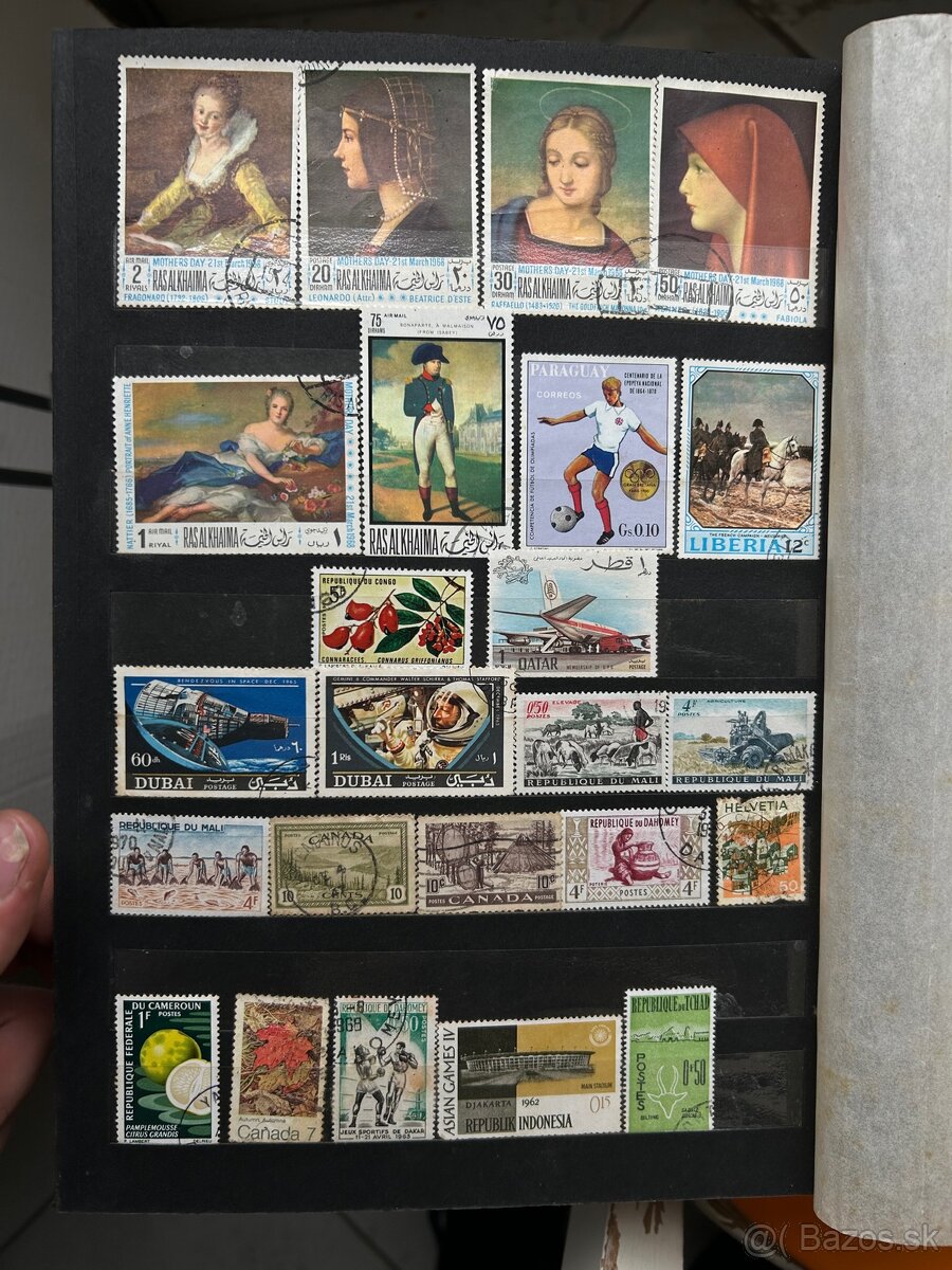 Staré poštové znamky 70-80 roky - 4