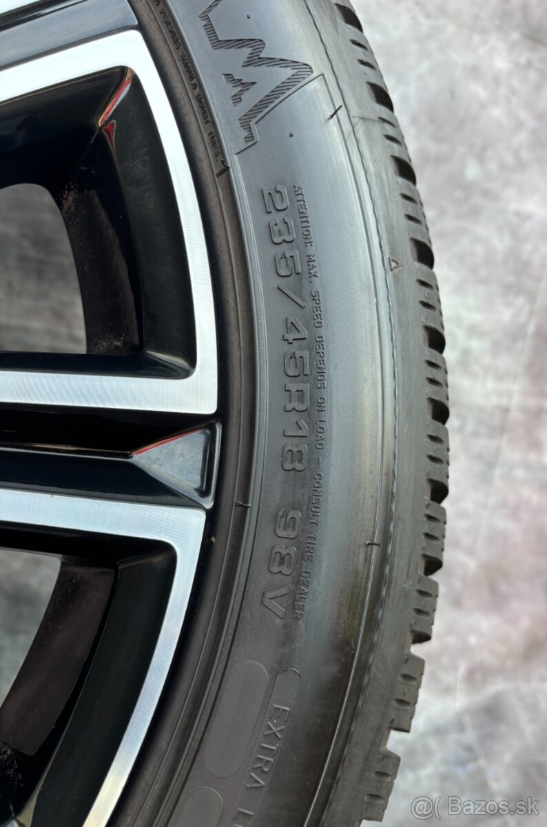 Originální Alu kola Volvo V60/S60 235/45/18 DOT24 8mm - 4