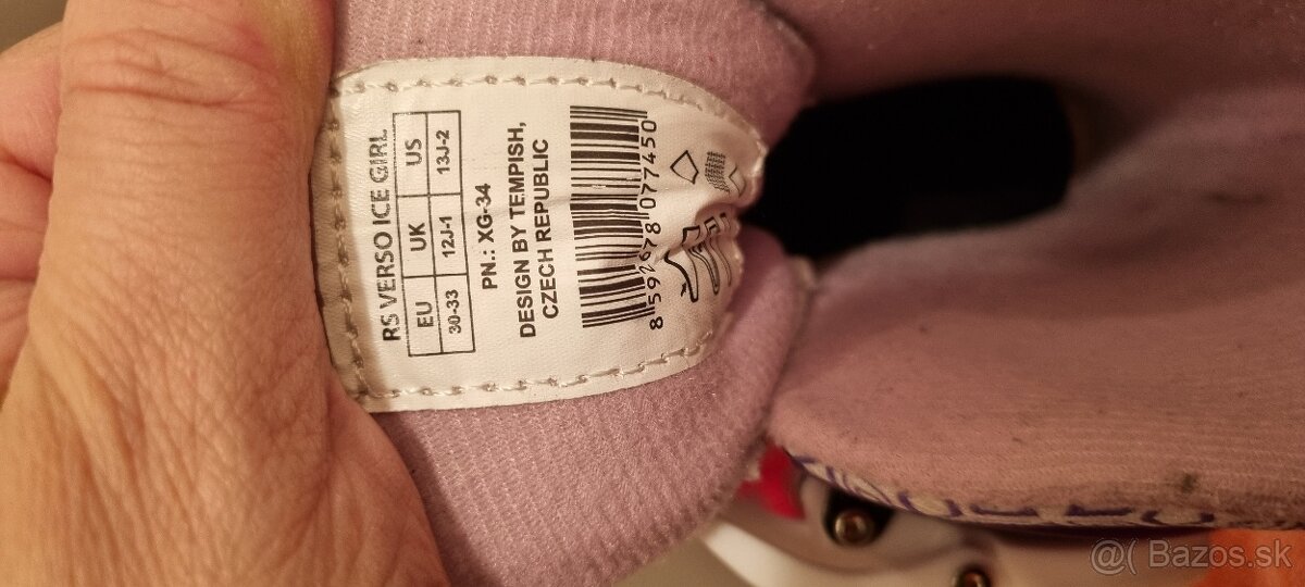 Korčule na ľad dievčenské - 4