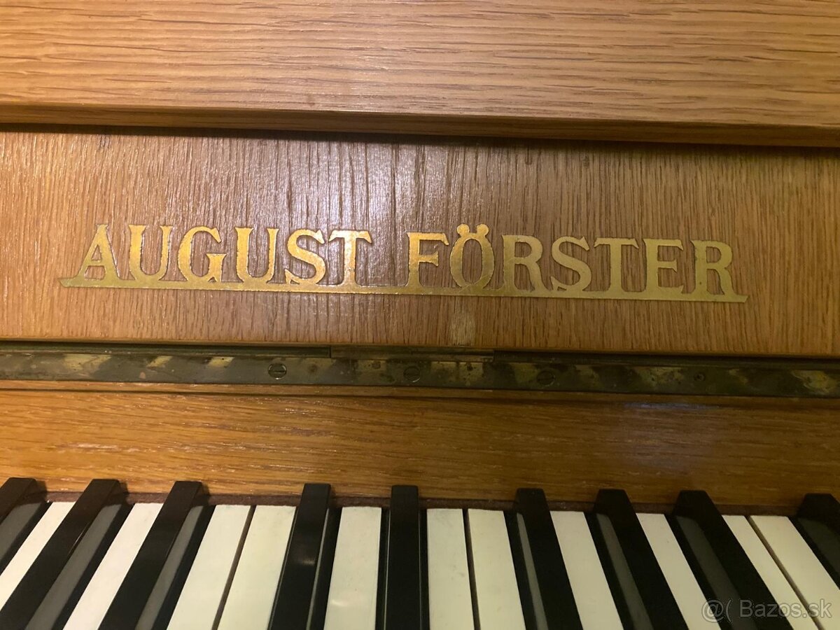 Piano August Foster - 4