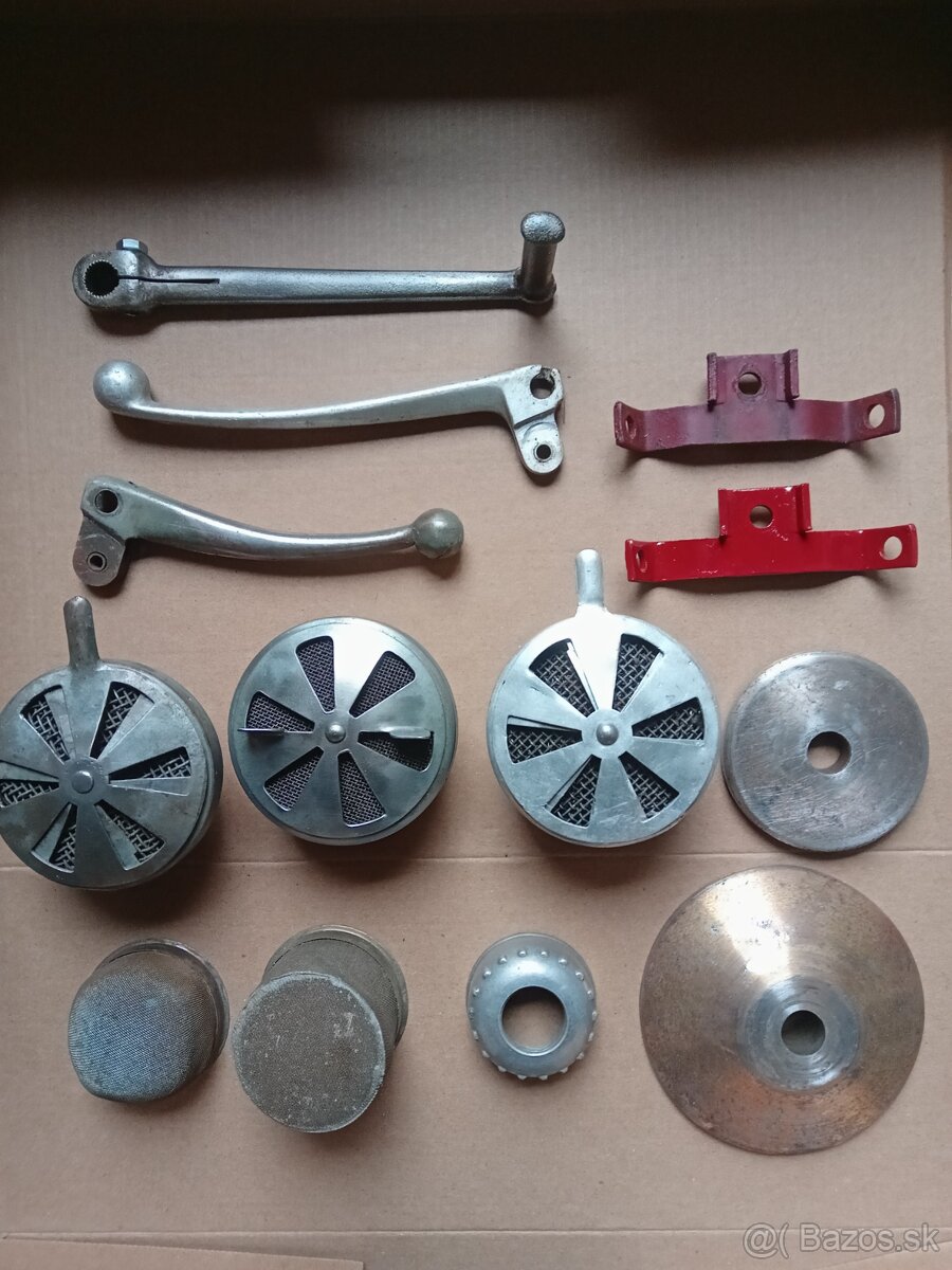 Dynamo jawa perák 250-530 a predný tlmič - 4