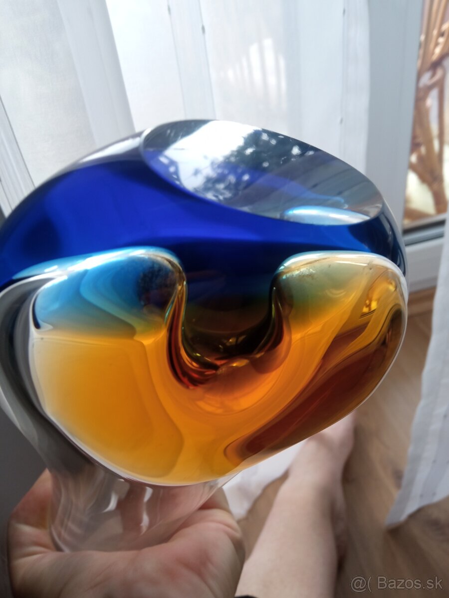 Vaza z hutného skla - 4