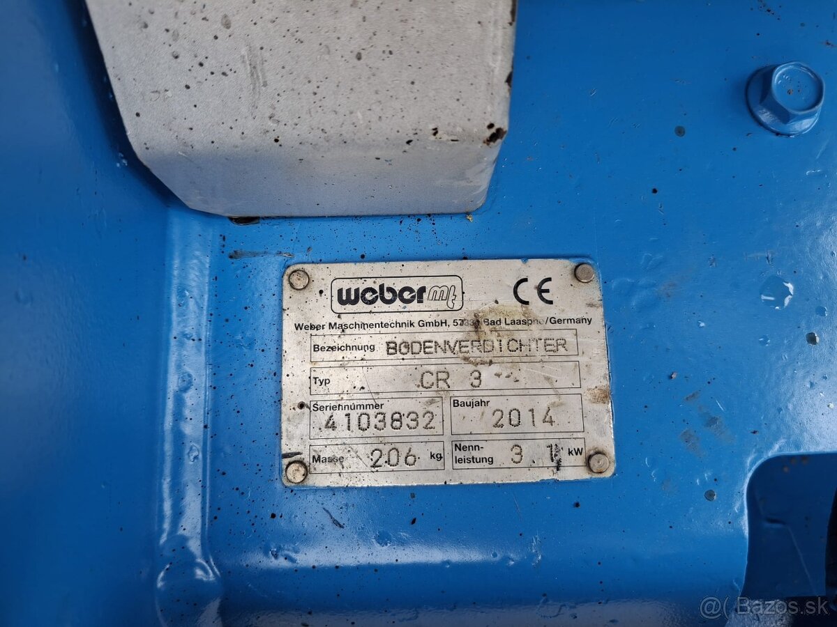 Vibrační deska Weber MF CR3 - 4