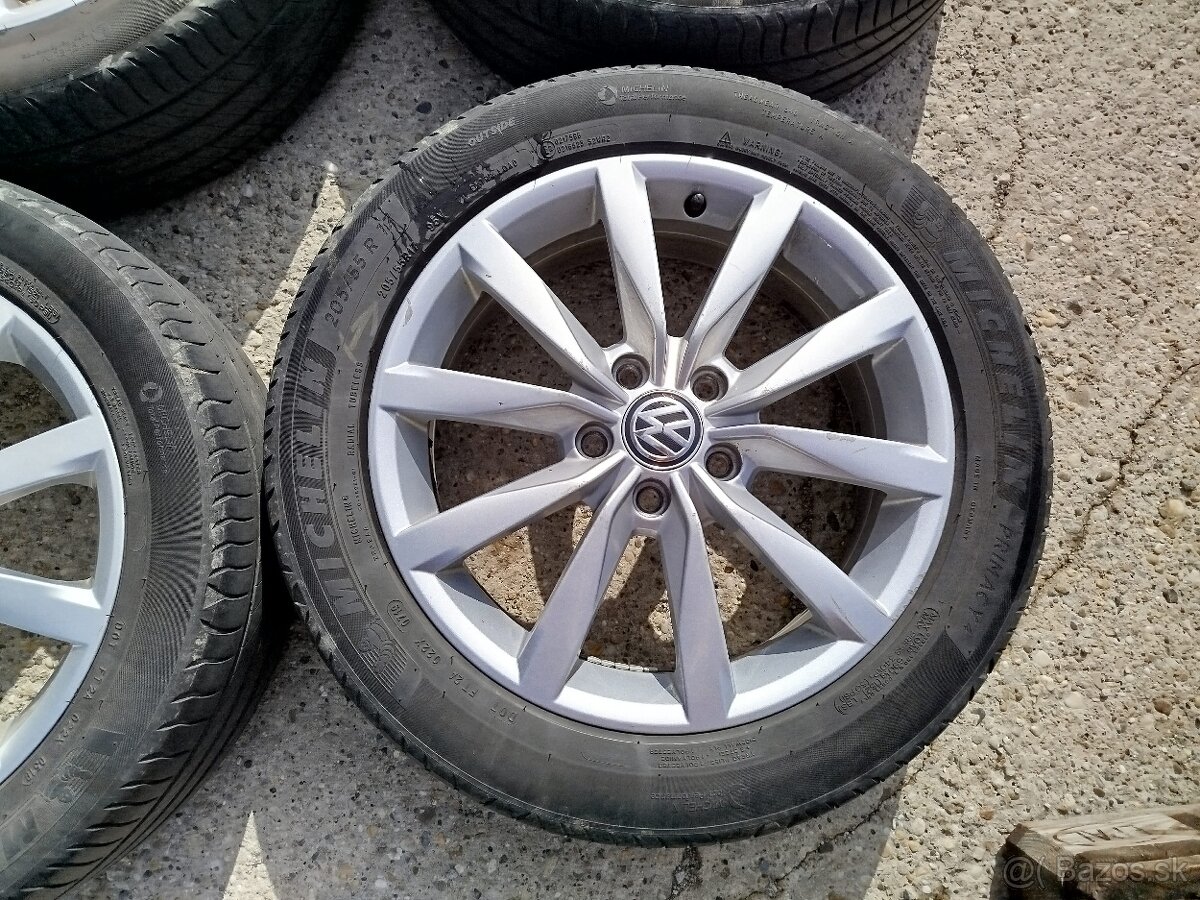 Originálne elektróny VW R17 5x112 (model Dijon) - 4